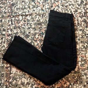 Zara Black Kick Flare jeans in size 4